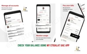 How to check Etisalat data balance