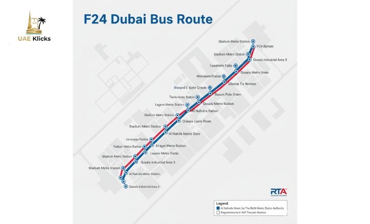 F24 Route Map