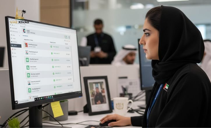 MOHRE Enquiry laptop