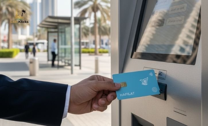 Recharging Hafilat Card