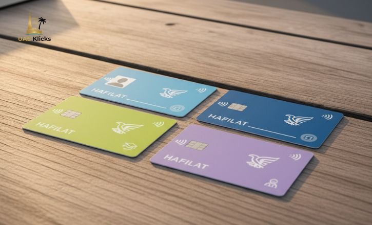 Types of Hafilat Cards