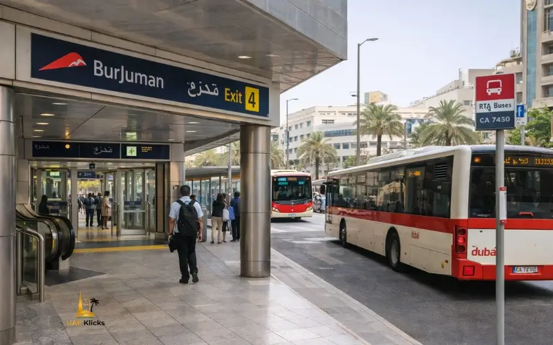 BurJuman metro station exit 4