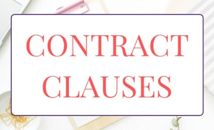 Common Clauses in a Parent School Contract