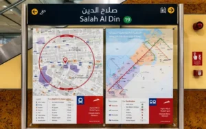 Salah Al Din Metro Station