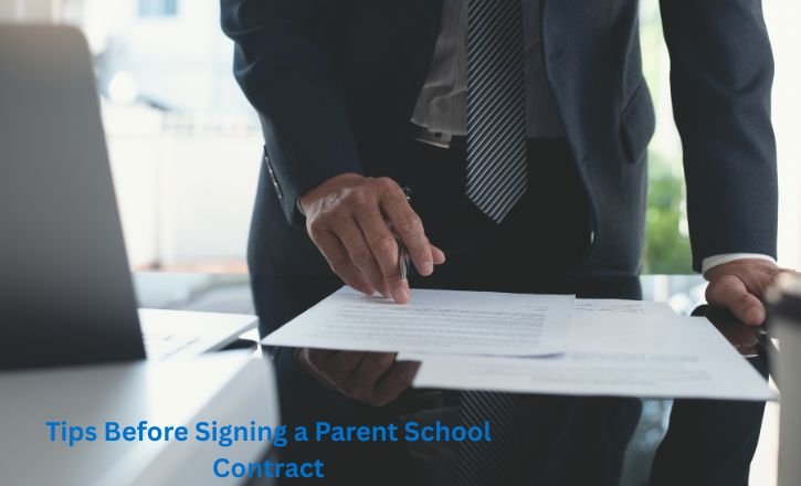 Tips Before Signing a Parent School Contract