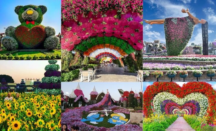 Top Attractions Inside Dubai Miracle Garden