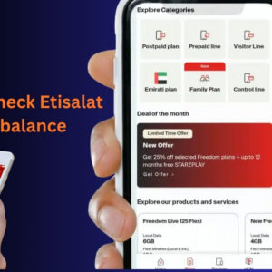 How to check Etisalat balance
