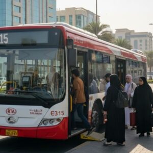 E315 Bus Route – Etisalat Metro Station to Muwailah Bus Terminal (2026)