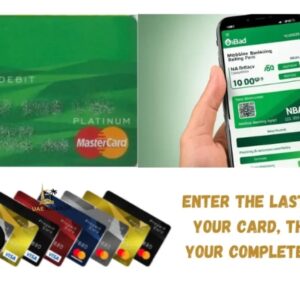 NBAD Bank Balance Check Salary Card