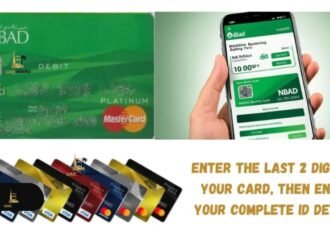 NBAD Bank Balance Check Salary Card