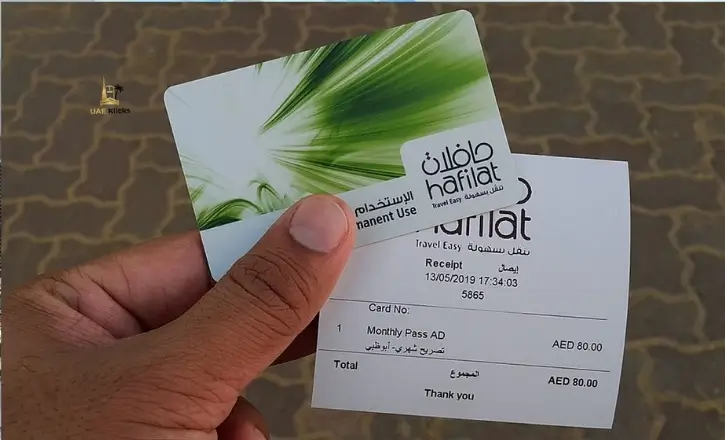 Abu Dhabi Bus Card Balance Check