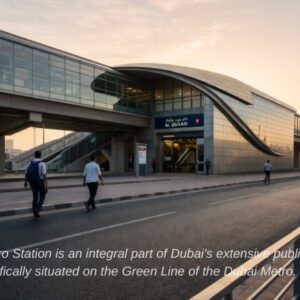 Al Qusais Metro Station Dubai
