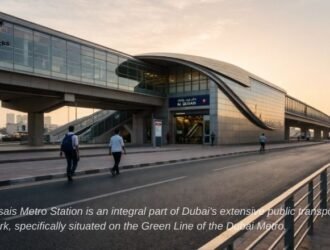 Al Qusais Metro Station Dubai