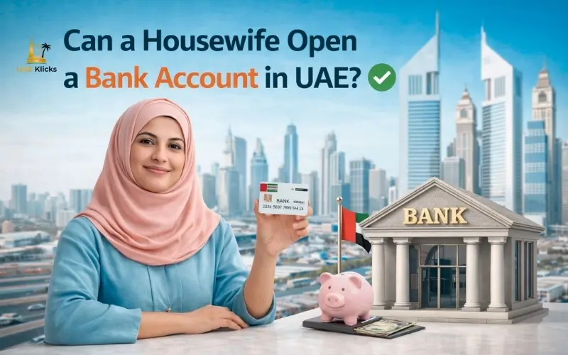 Can a Housewife Open a Bank Account in UAE