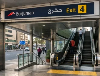 BurJuman metro station exit 4