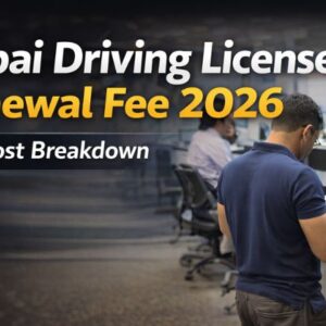 Dubai Driving License Renewal Fees: Complete Cost Breakdown & Process (2026)