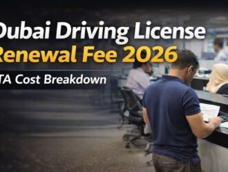 Dubai Driving License Renewal Fee