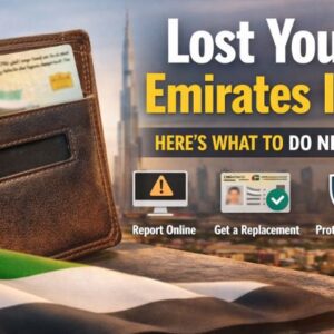 Lost Your Emirates ID How to Replace It Online in the UAE