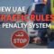 New UAE Traffic Rules and Penalty System
