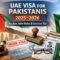 UAE Visa for Pakistanis