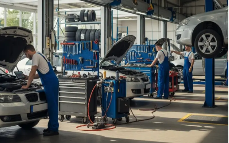 vehicle service provider in Sharjah