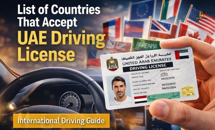 List of Countries That Accept UAE Driving License