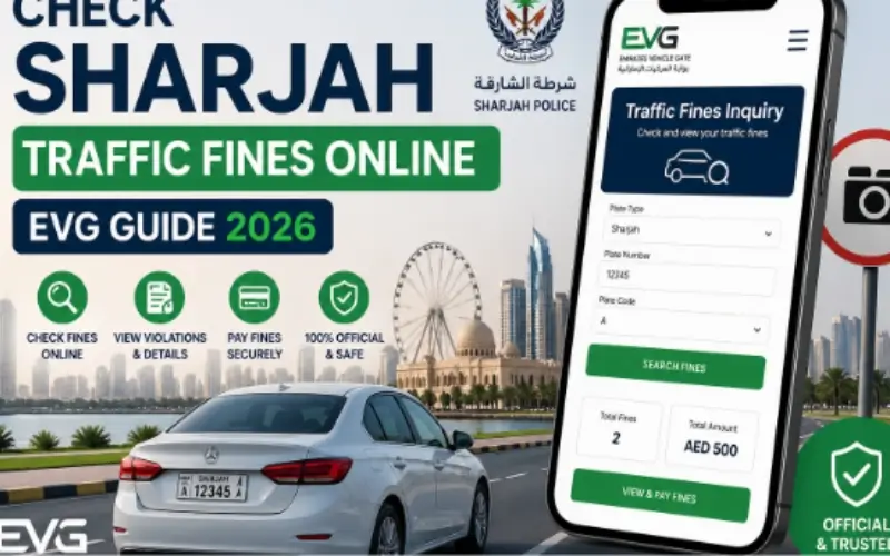 Sharjah Traffic Fine Check