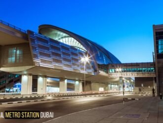 Abu Hail Metro Station Dubai