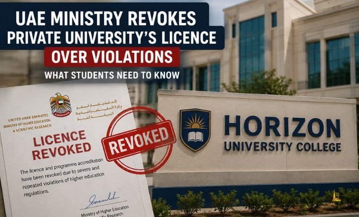 UAE Ministry revokes Horizon University College licence over higher education violations