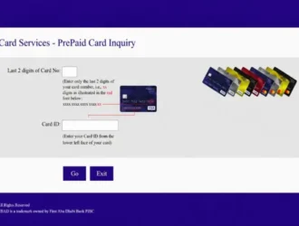Prepaid Card Inquiry