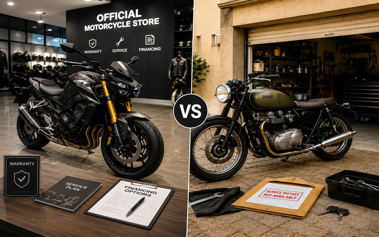 Motorcycle store vs private seller: which is the better choice in the UAE