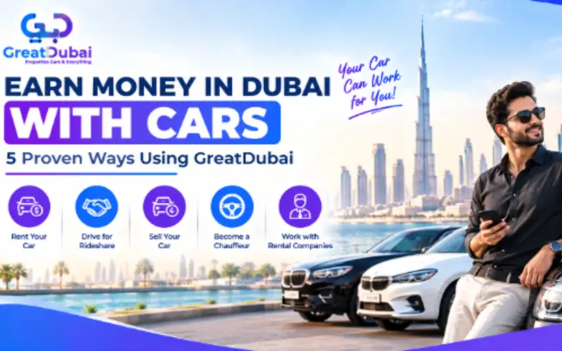 Earn Money in Dubai with Cars: 5 Proven Ways Using GreatDubai! Earn Money in Dubai with Cars