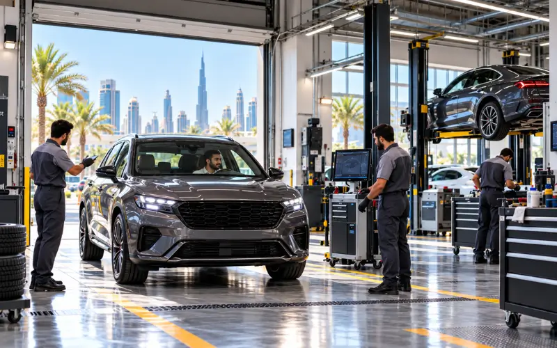 My Search for a Car Workshop in Dubai Ended at 800Sayara car garage in Dubai