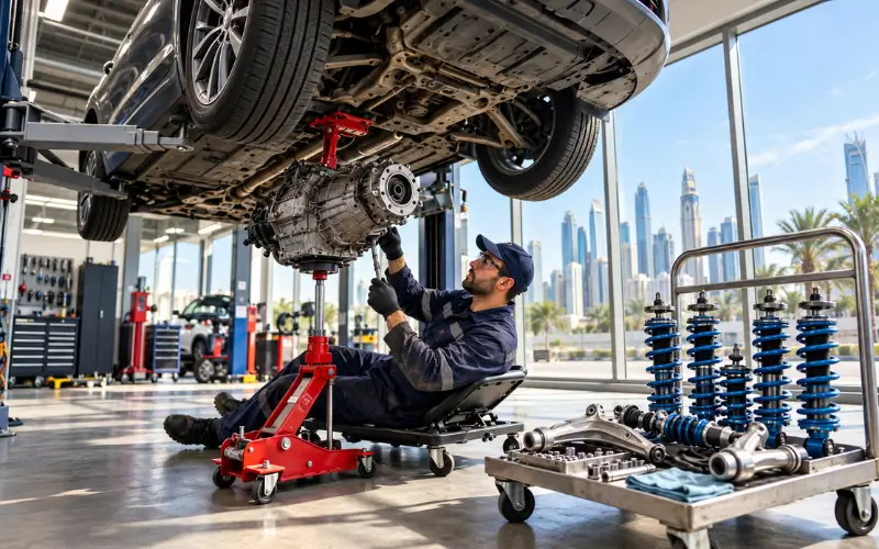 7 Best Workshops in Abu Dhabi for Suspension and Transmission Work Suspension and transmission